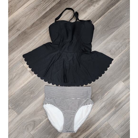 2 piece modest tankini size large - Picture 1 of 3